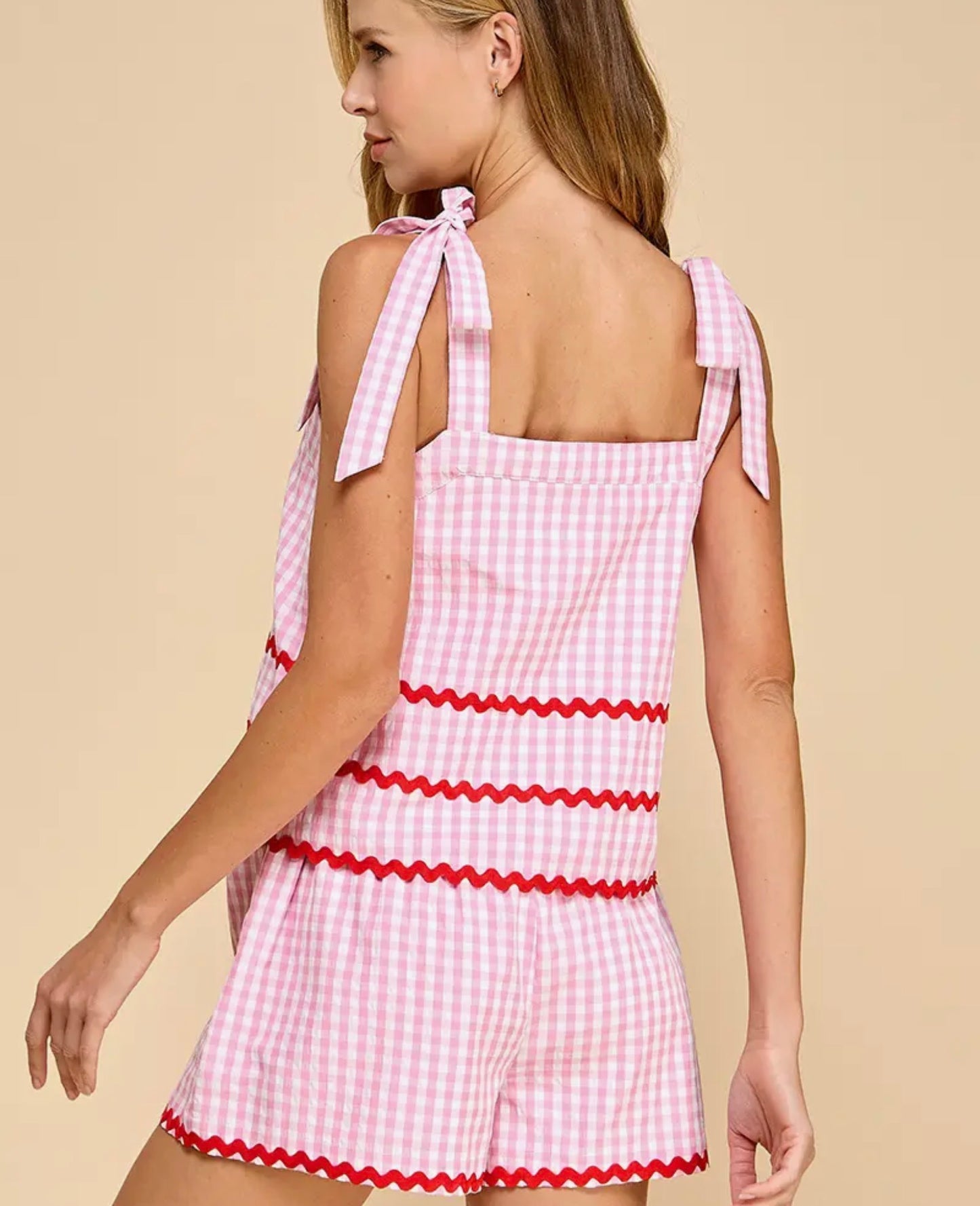 Sweet Picnic Gingham Set