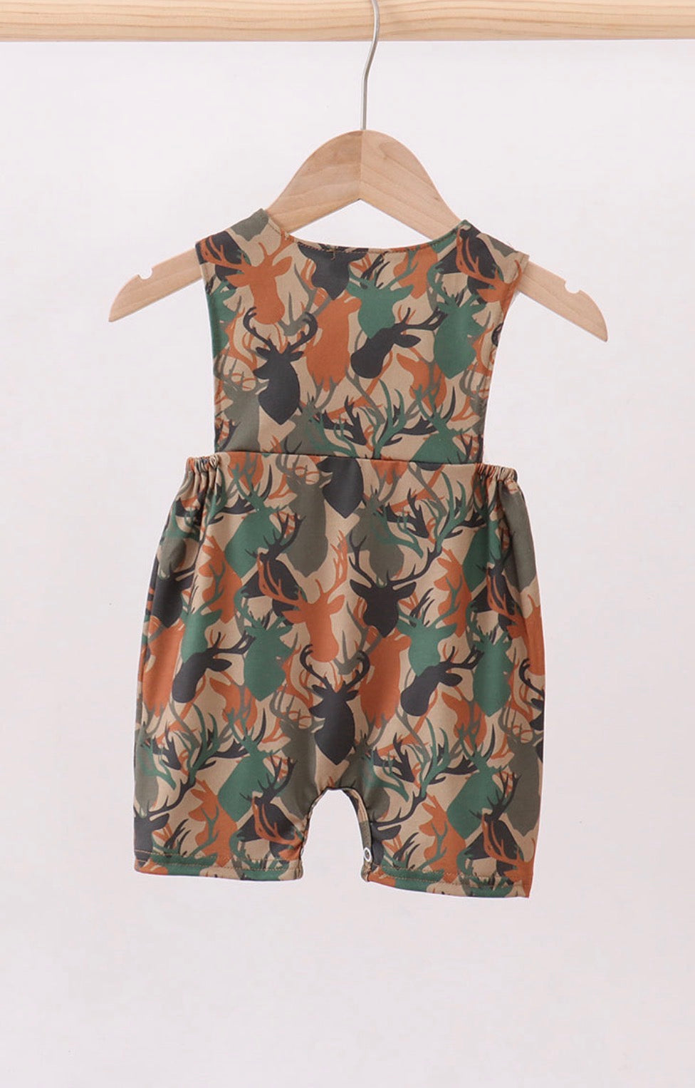 Camouflage Deer antlers embroidery jonjon