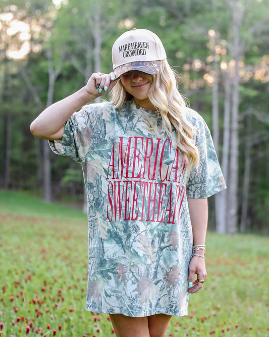 American Sweetheart Camo Tee
