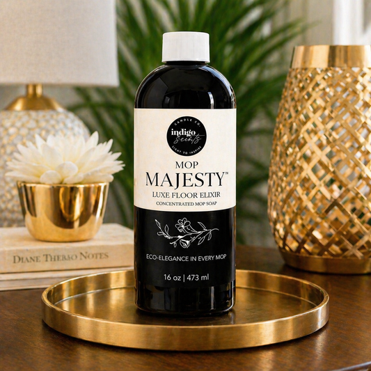 Indigo Scents Home Fragrance - Mop Majesty – Luxury Mop Soap & Floor Cleaner
