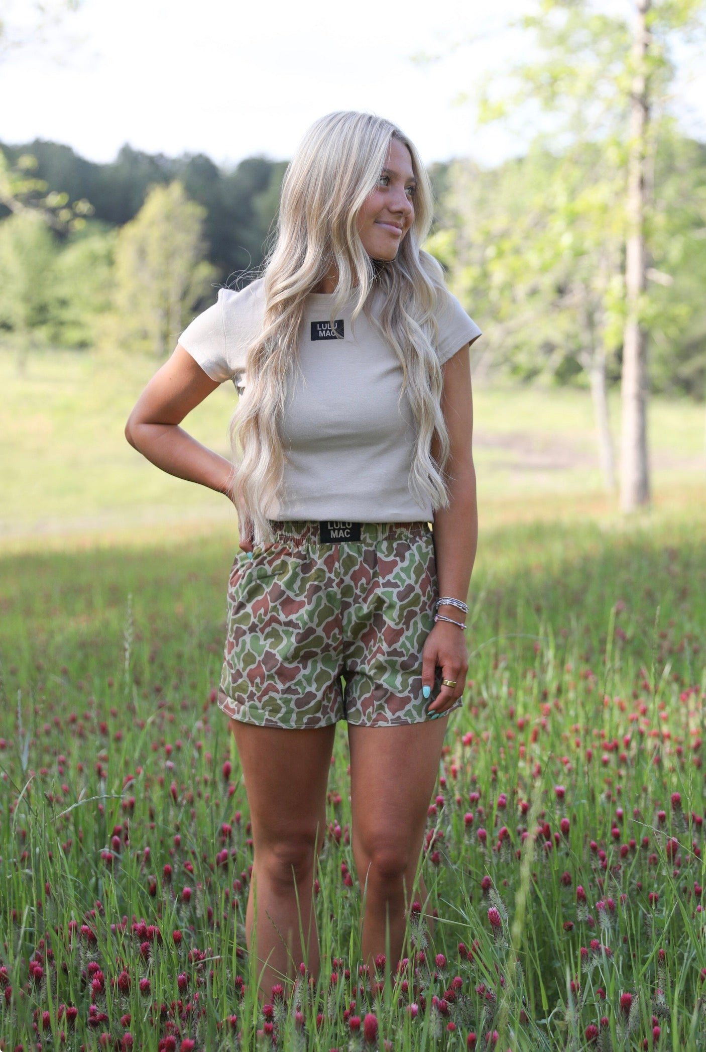 Lulu Mac Camo  Shorts