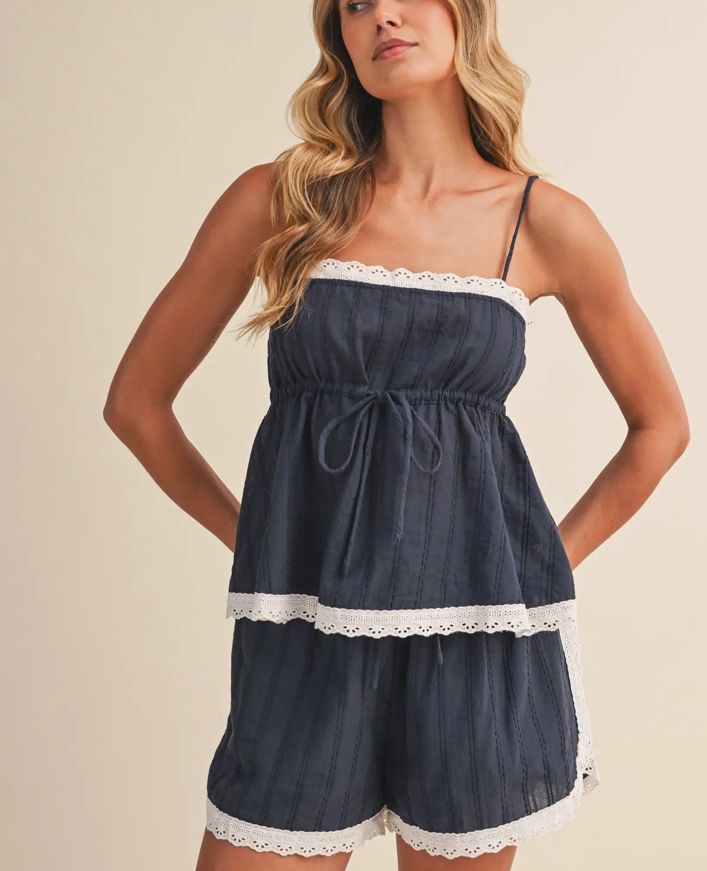 Midnight Lace Set