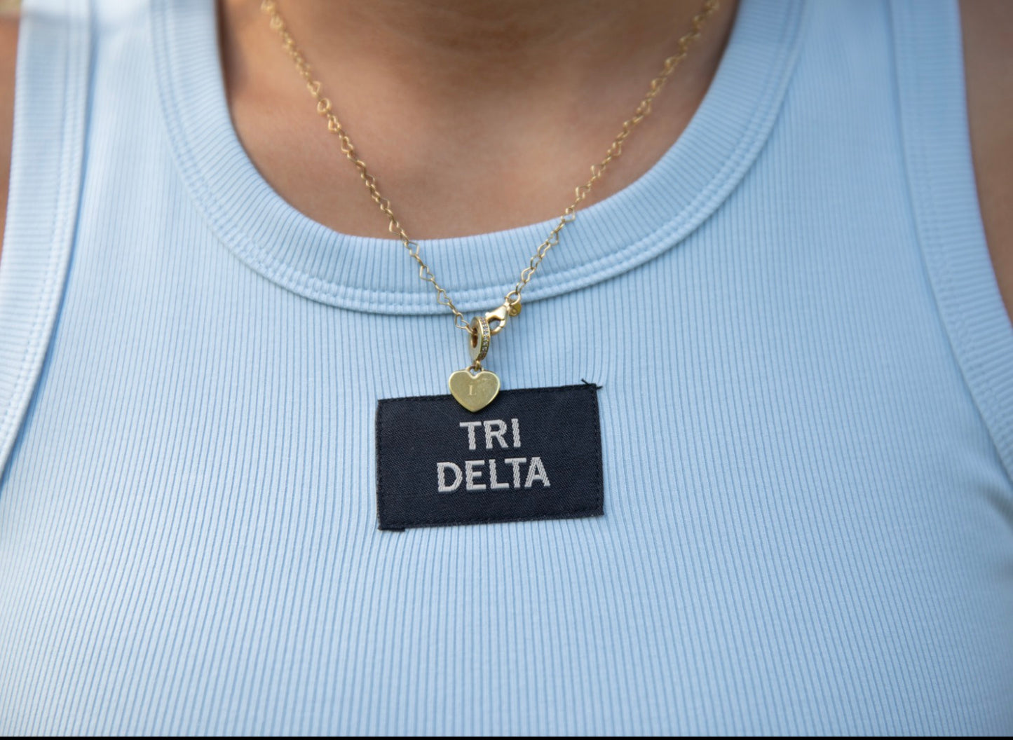 Lulu Mac Tri Delta Babydoll Tank