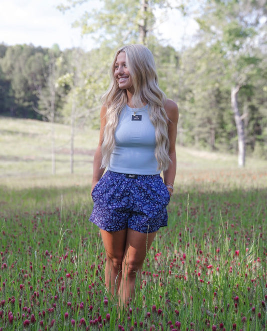 Lulu Mac Tri Delta Babydoll Tank