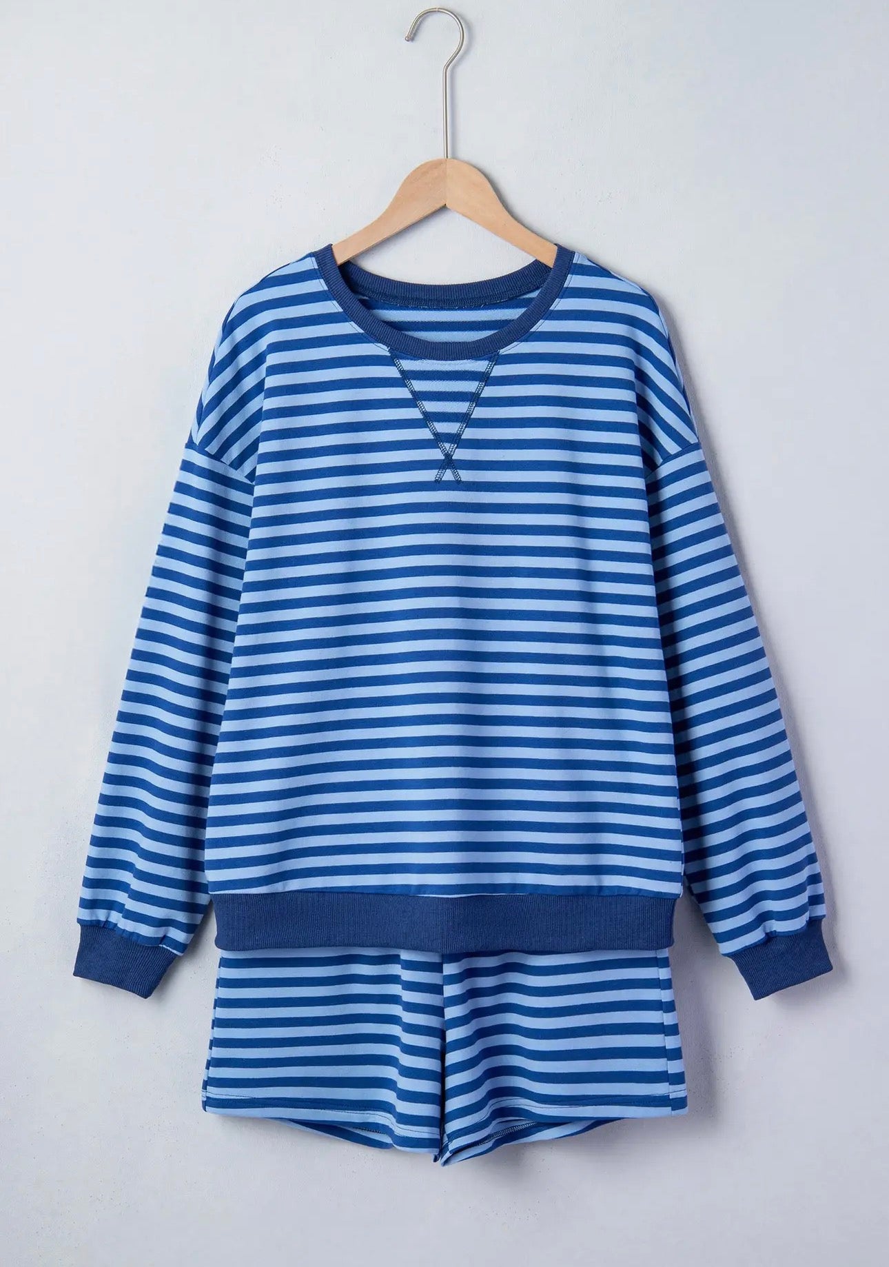 Blue Skies Striped Set