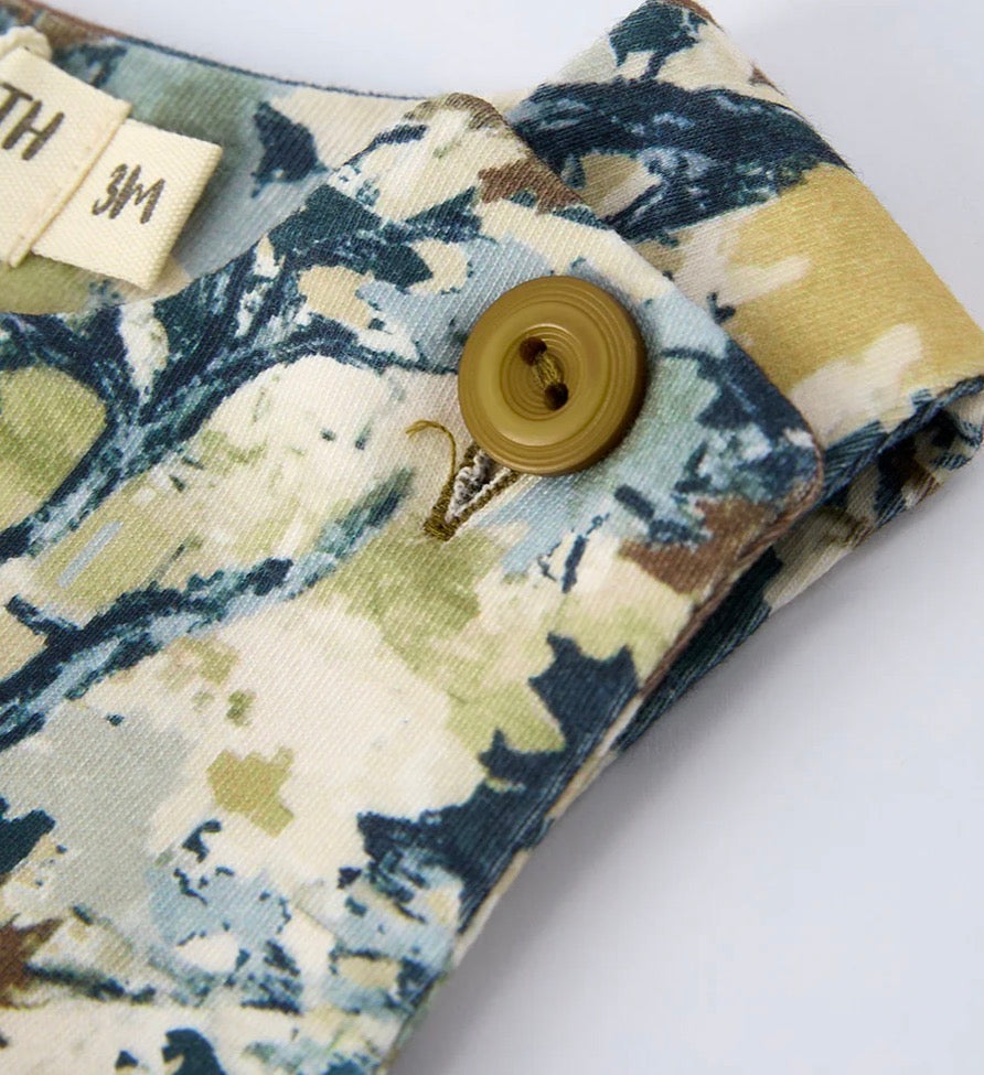 Mallard Camo Smocked Boys Romper