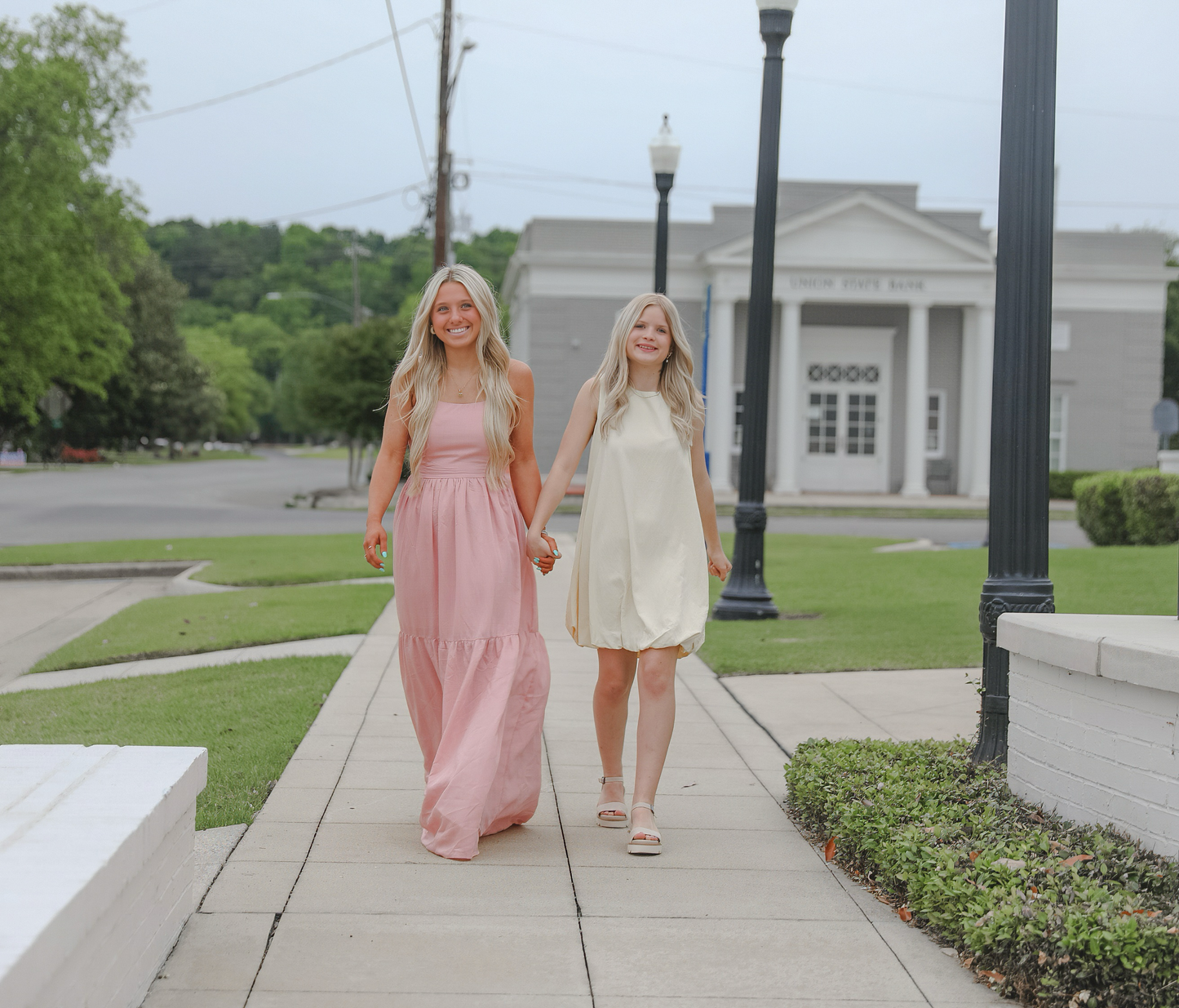 Blushing Sunset Maxi Dress