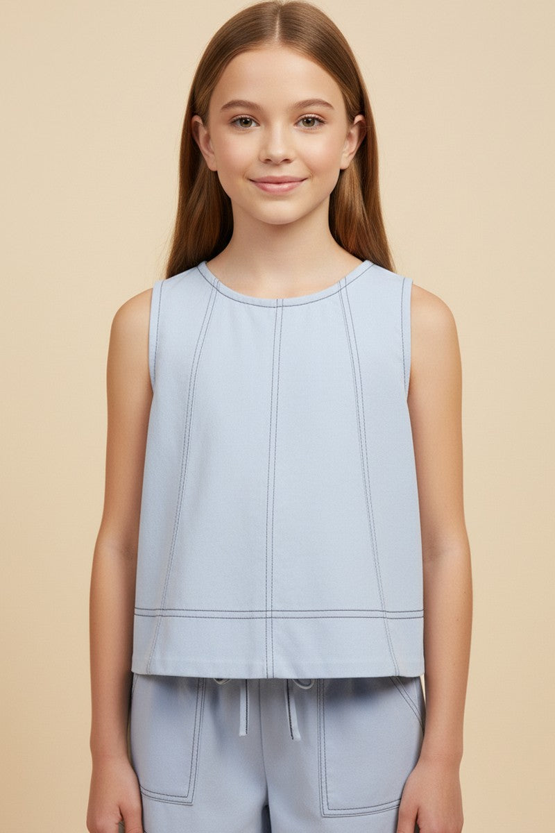 Sky Blue Breeze Tank