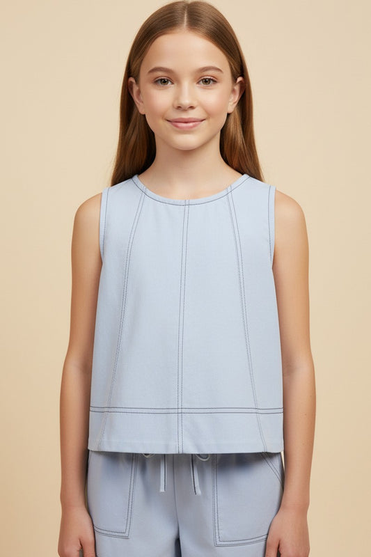 Sky Blue Breeze Tank