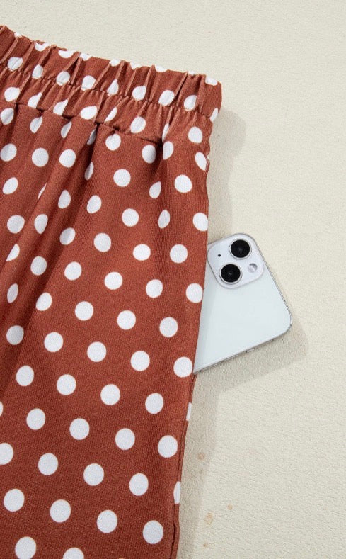 Rust & Dots Lounge Set