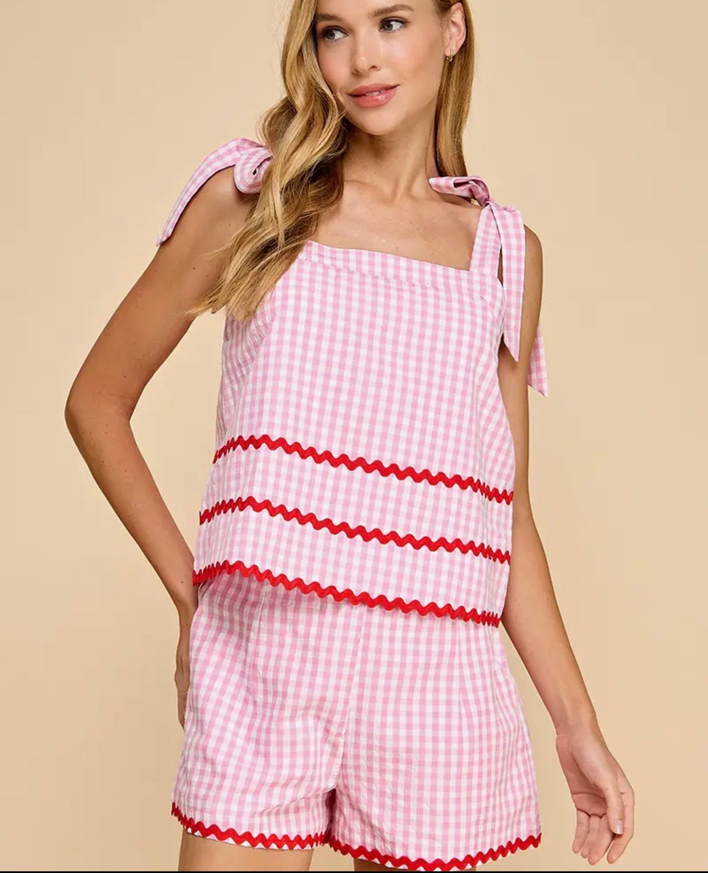 Sweet Picnic Gingham Set