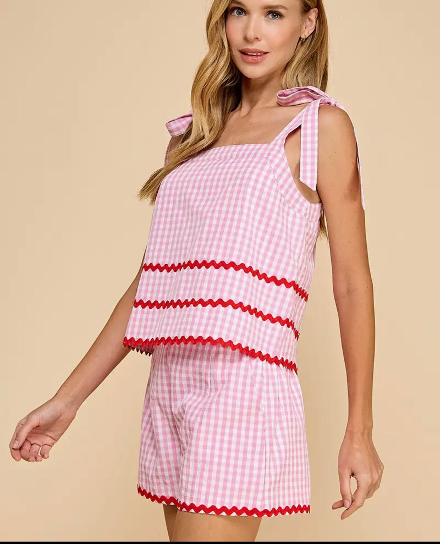 Sweet Picnic Gingham Set