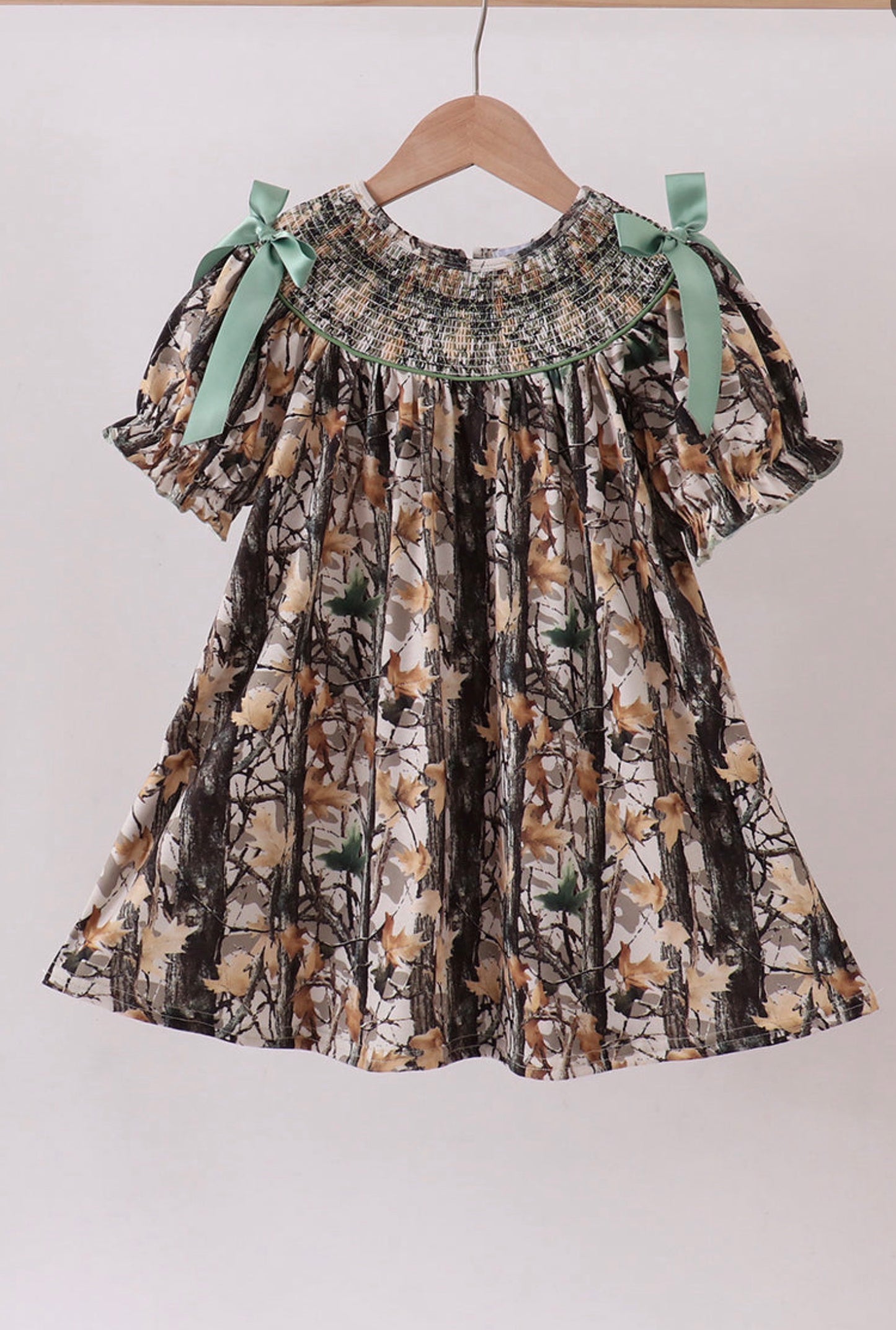 Sweet Southern Camo Dress 🌿🤎
