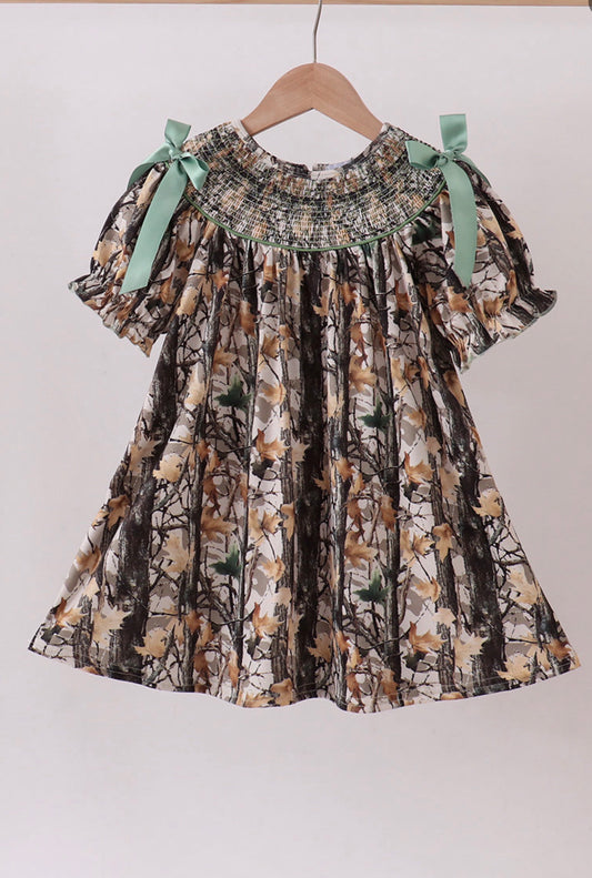 Sweet Southern Camo Dress 🌿🤎