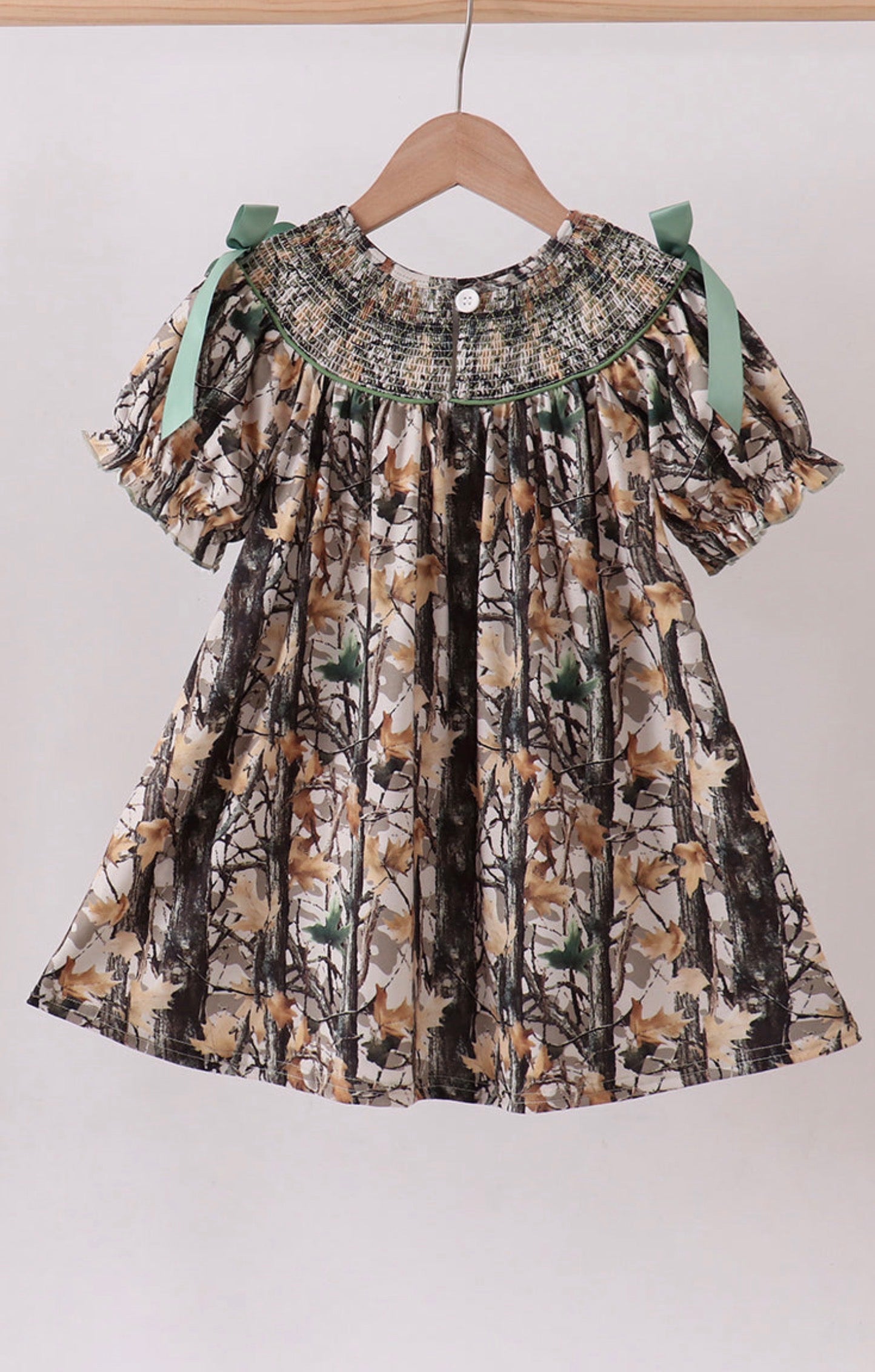 Sweet Southern Camo Dress 🌿🤎