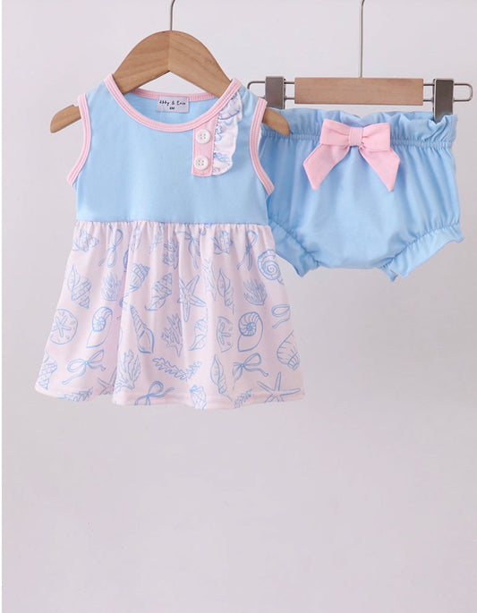 Seaside Sweetie 2-Piece Set 🐚💙