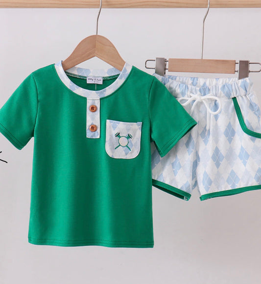 Little Golfer 2-Piece Set ⛳💚