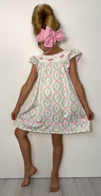 Garden Charm Smocked Dress 🌷🎀